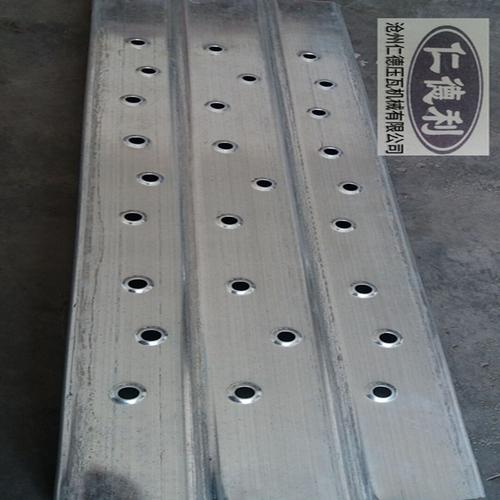 江阴仁德脚踏金属成型机建筑用脚手板机供应商